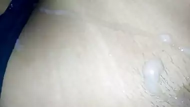 Sakshi need her boy friend's cum spray on her body after fuc