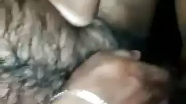 Hairy sex video of local Indian lovers