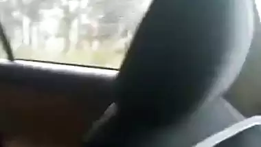 Desi college couples sex in public car